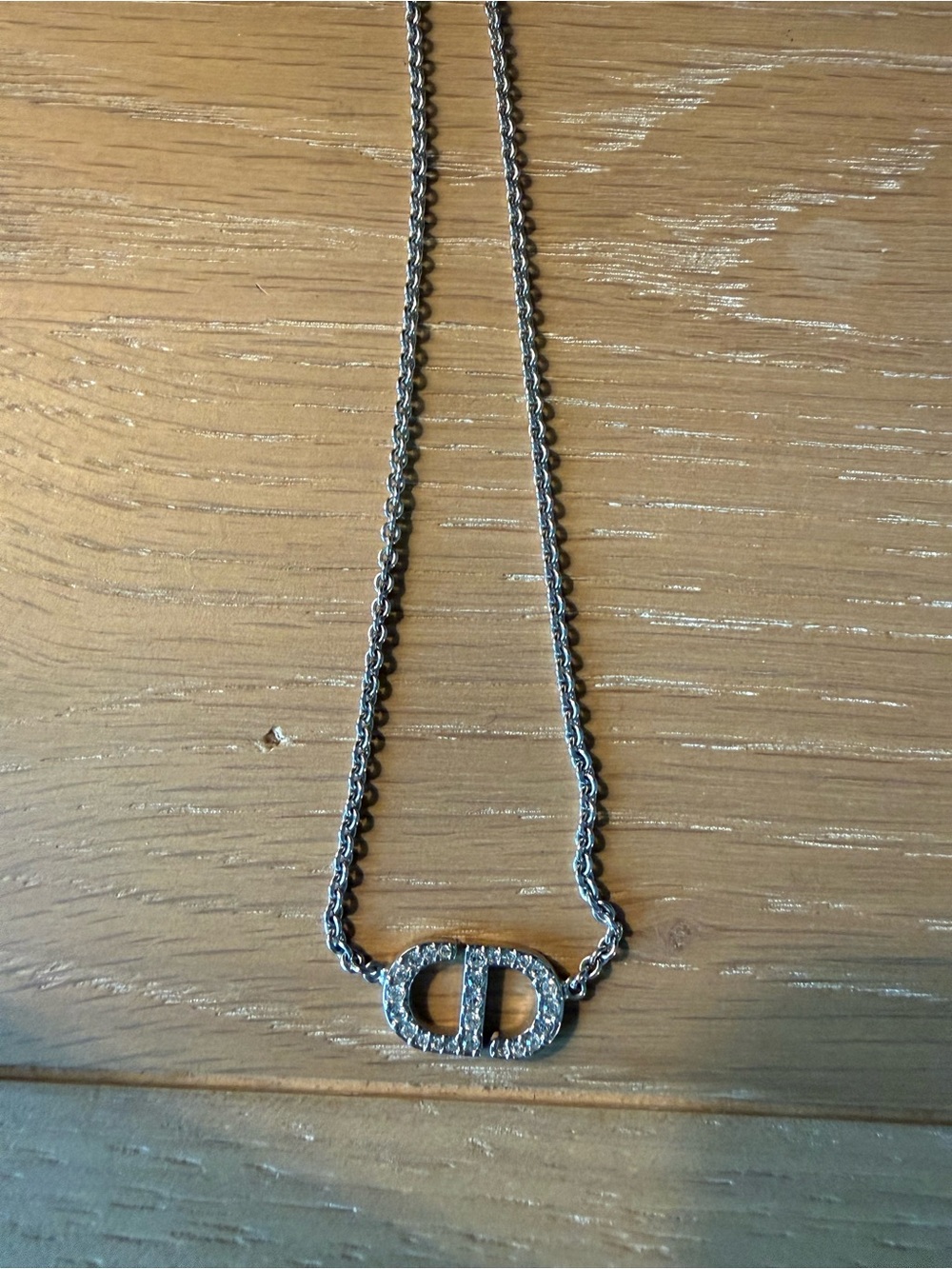 Christian Dior Petit CD necklace